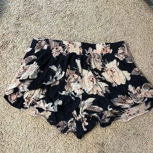 Charlotte Russe Flower Shorts